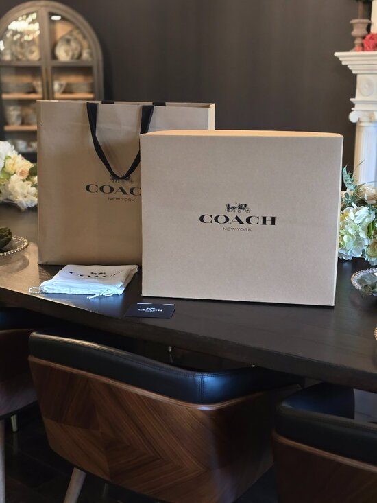 Coach Soft Empire Carryall 40 Leather Bag NWT Current Style
